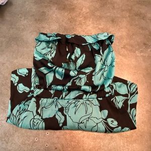 Floral swim cover up